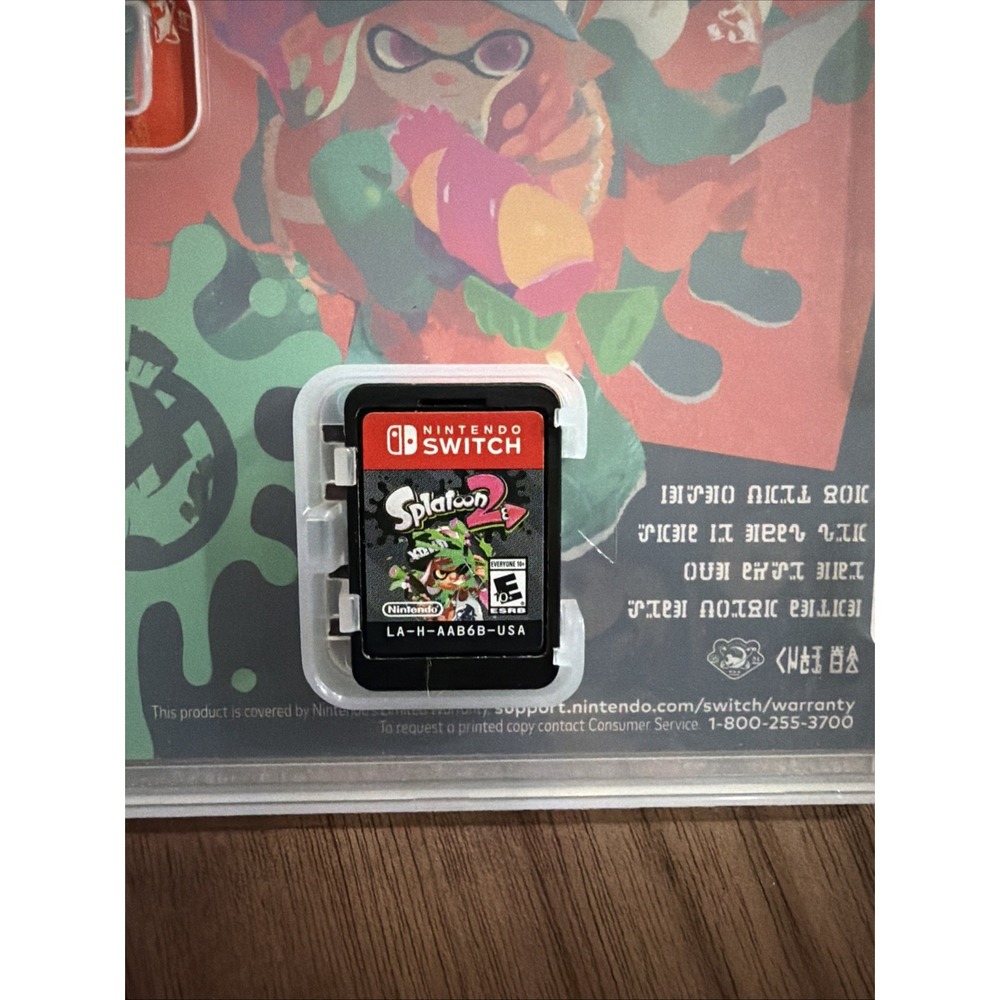 Nintendo Splatoon 2 Nintendo Switch One Size Multicolor Excellent Video Game - Picture 4 of 5